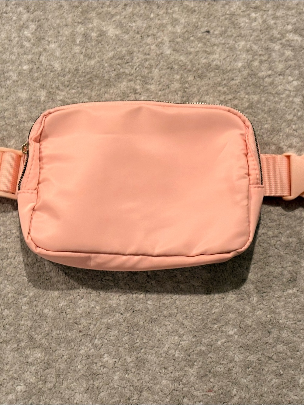 SHEIN Peach Pink Crossbody Belt Bag